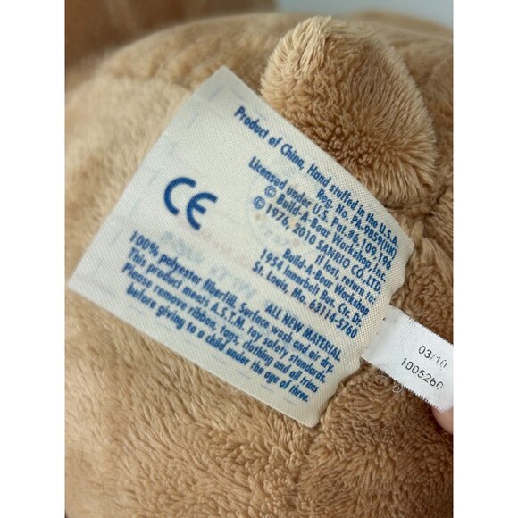 Build-a-Bear Hello Kitty Sun Kissed Tan Cat Plush Stuffed Animal Tropical Sanrio - Picture 9 of 13